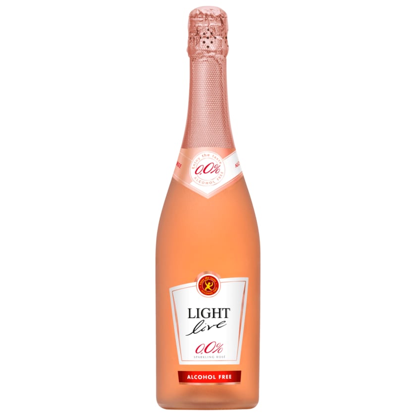 Light Live Sparkling Rosé alkoholfrei 0,75l